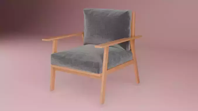 High-Quality Chair 3D Model