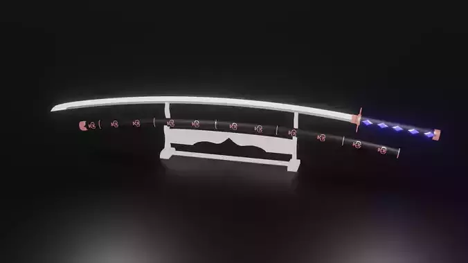 Koseki Bijou inspired katana