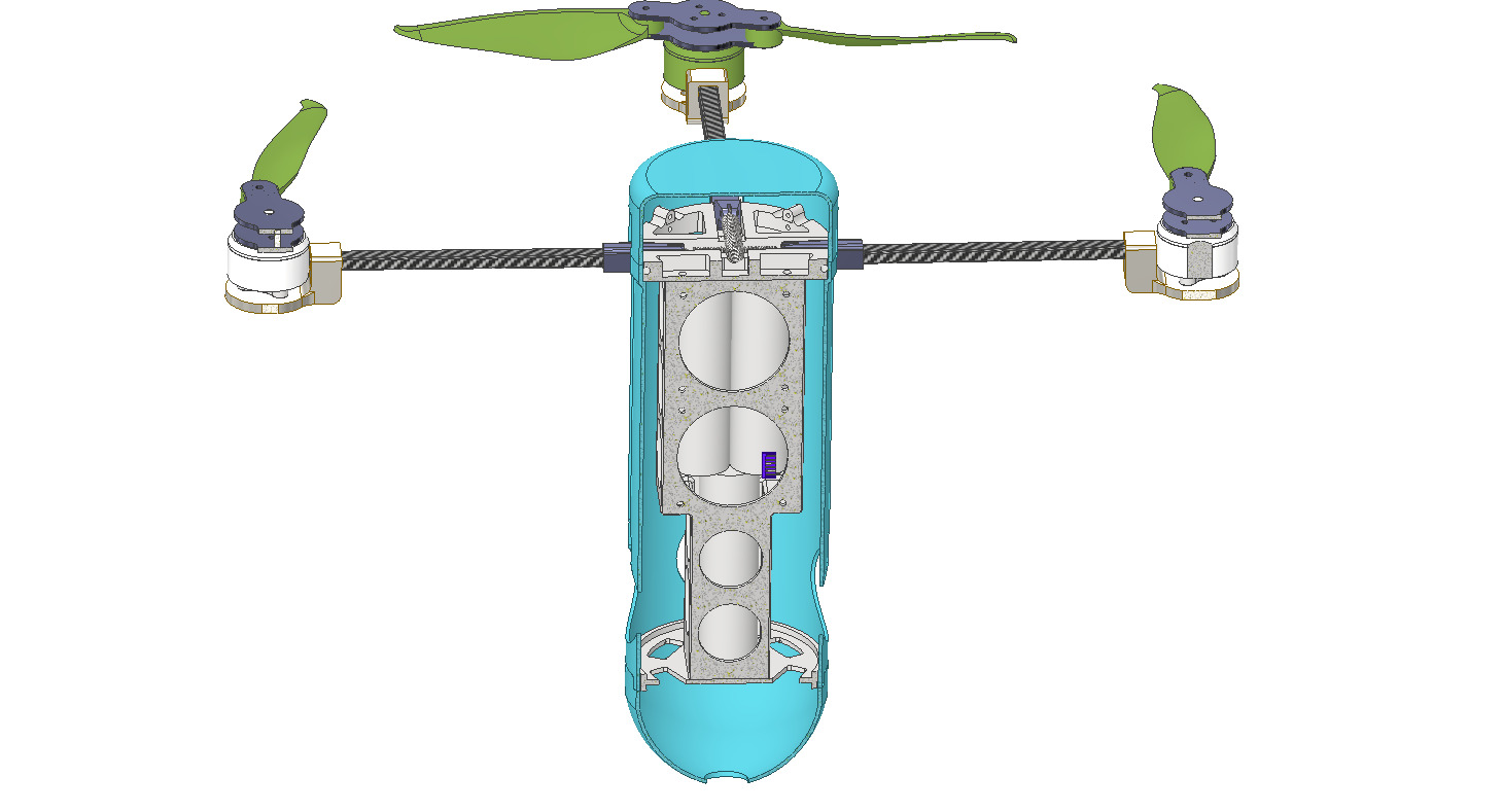 Drawings of loitering missiles 3D print model_2