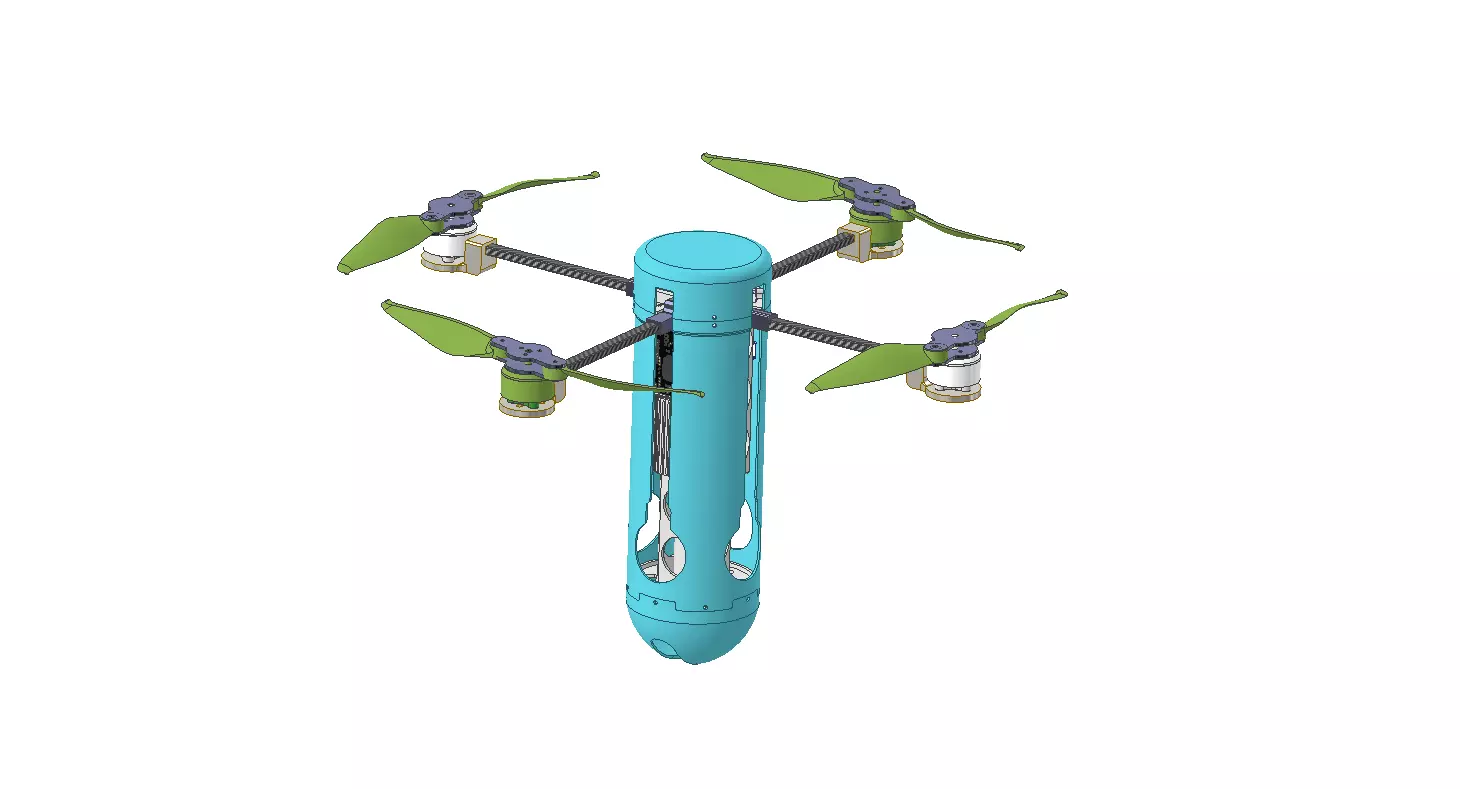 Drawings of loitering missiles 3D print model_0