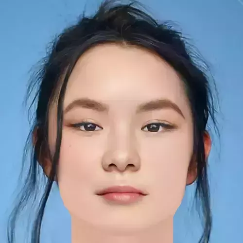 Thaddea Graham Head - No Hair - Low poly head for game