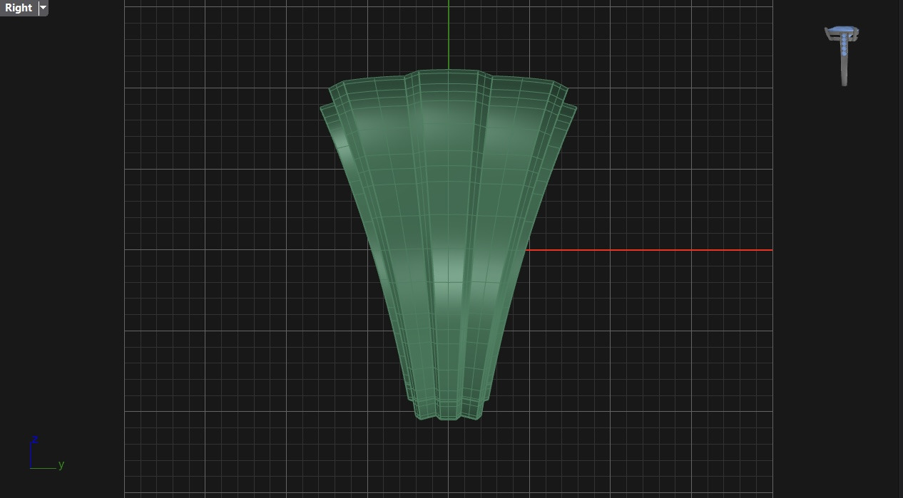 free form ring N39 3D print model_8