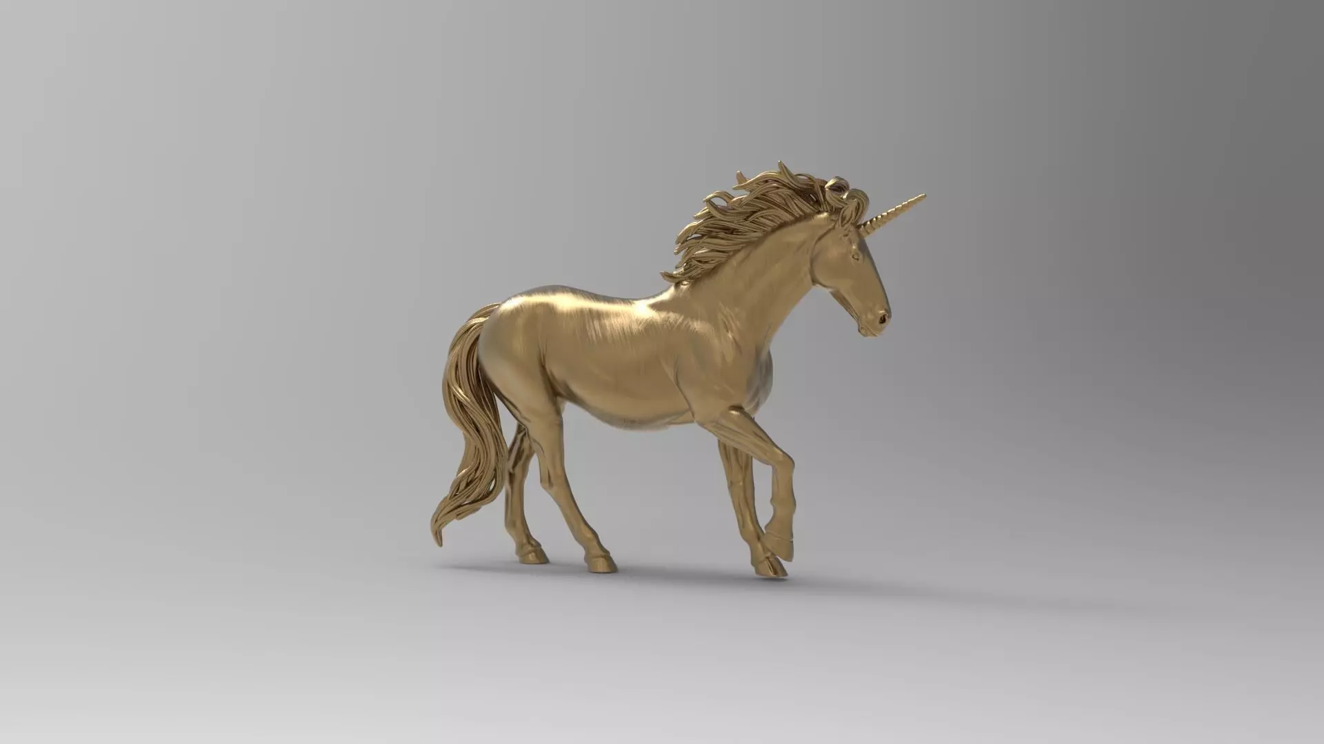 Unicorn 3D model_0