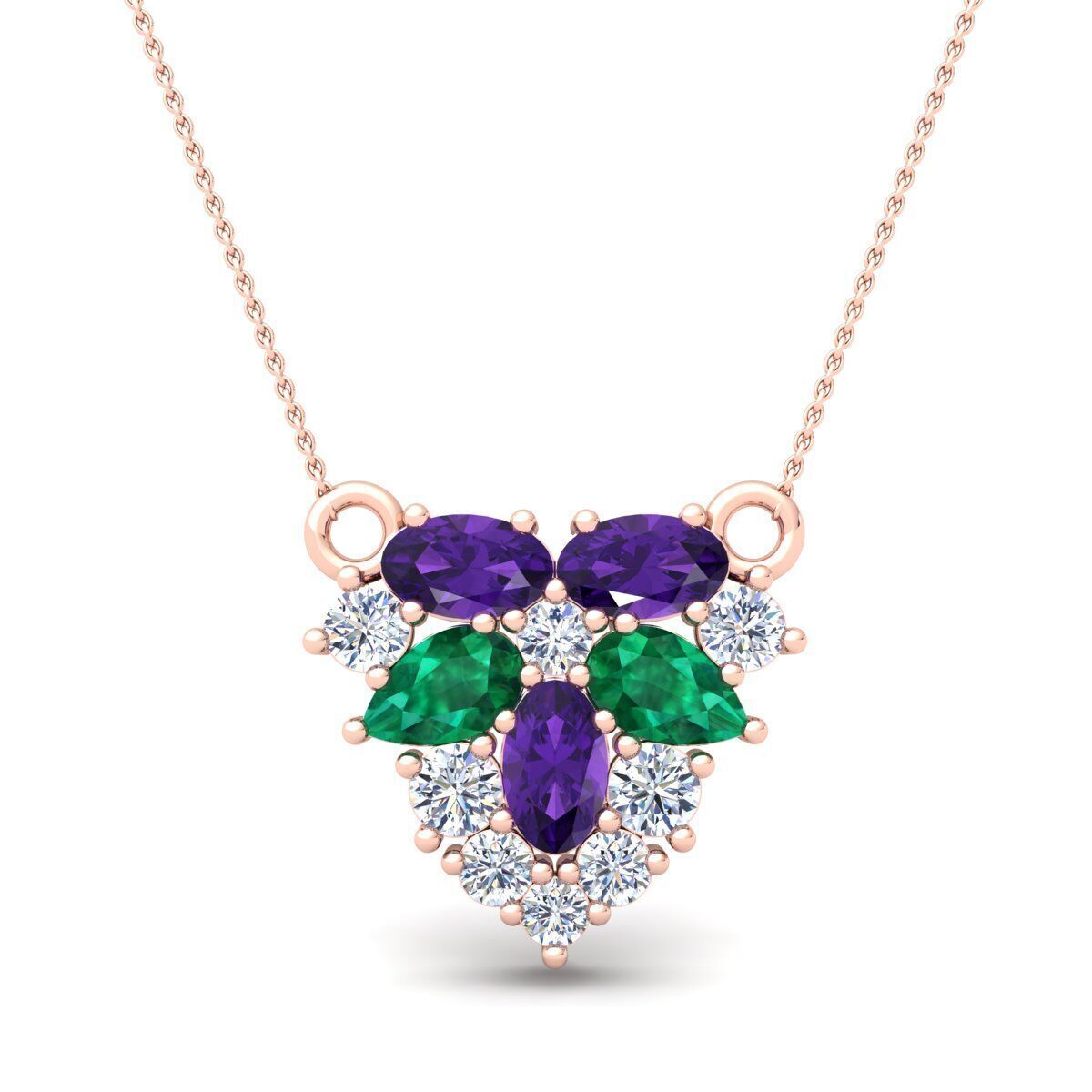 Gems Stone Pendent 3d Model and Render 28 3D print model_2