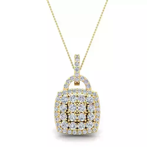 Gems Stone Pendent 3d Model and Render 19 3D print model