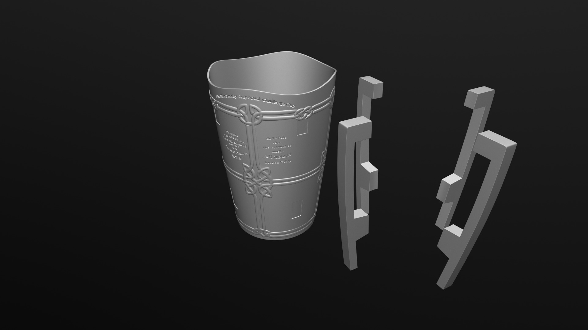 The Liam MacCarthy Cup 3D print model_9