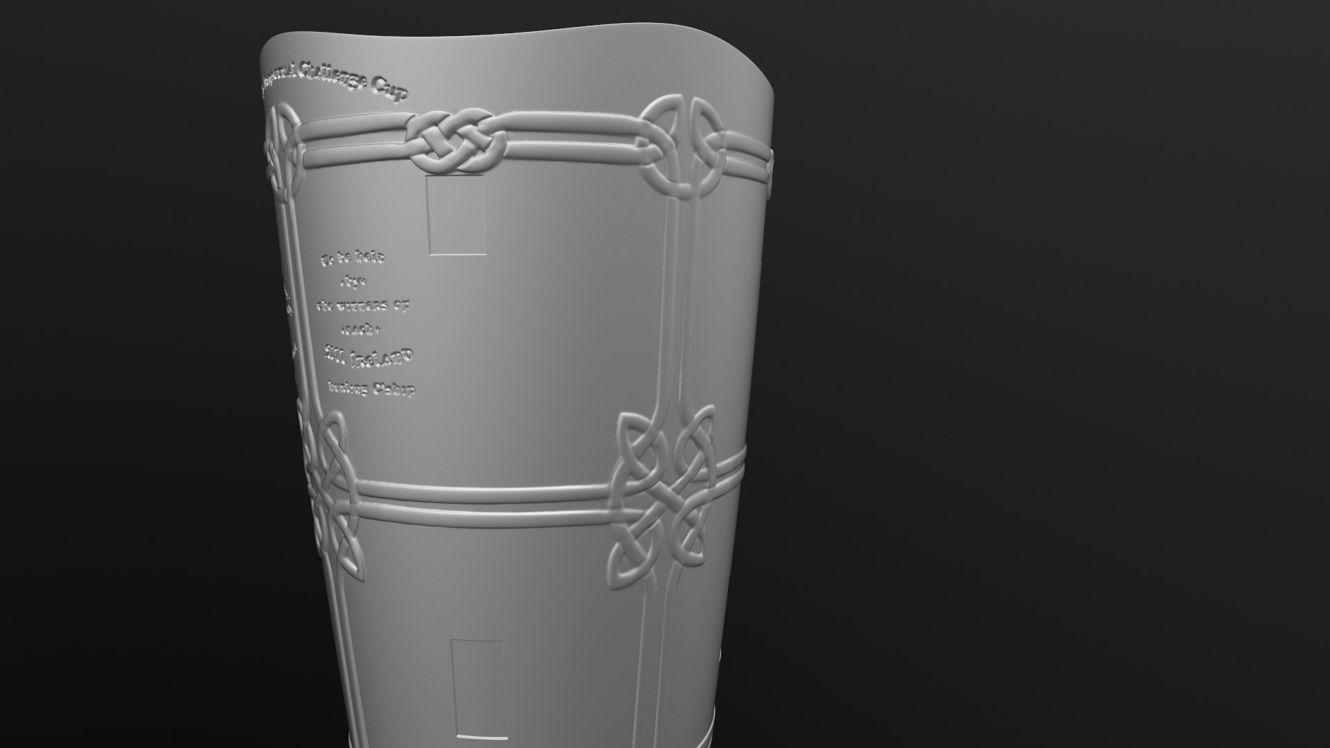 The Liam MacCarthy Cup 3D print model_11