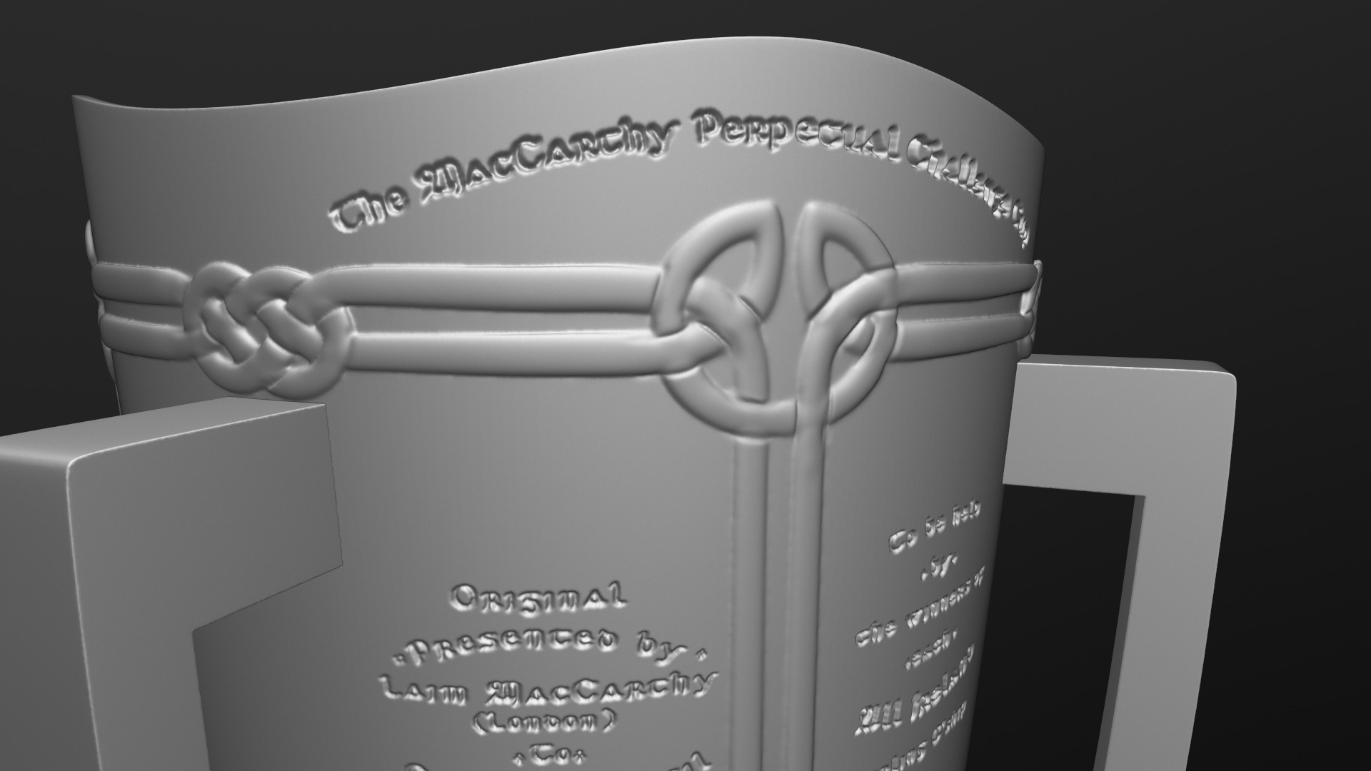 The Liam MacCarthy Cup 3D print model_8
