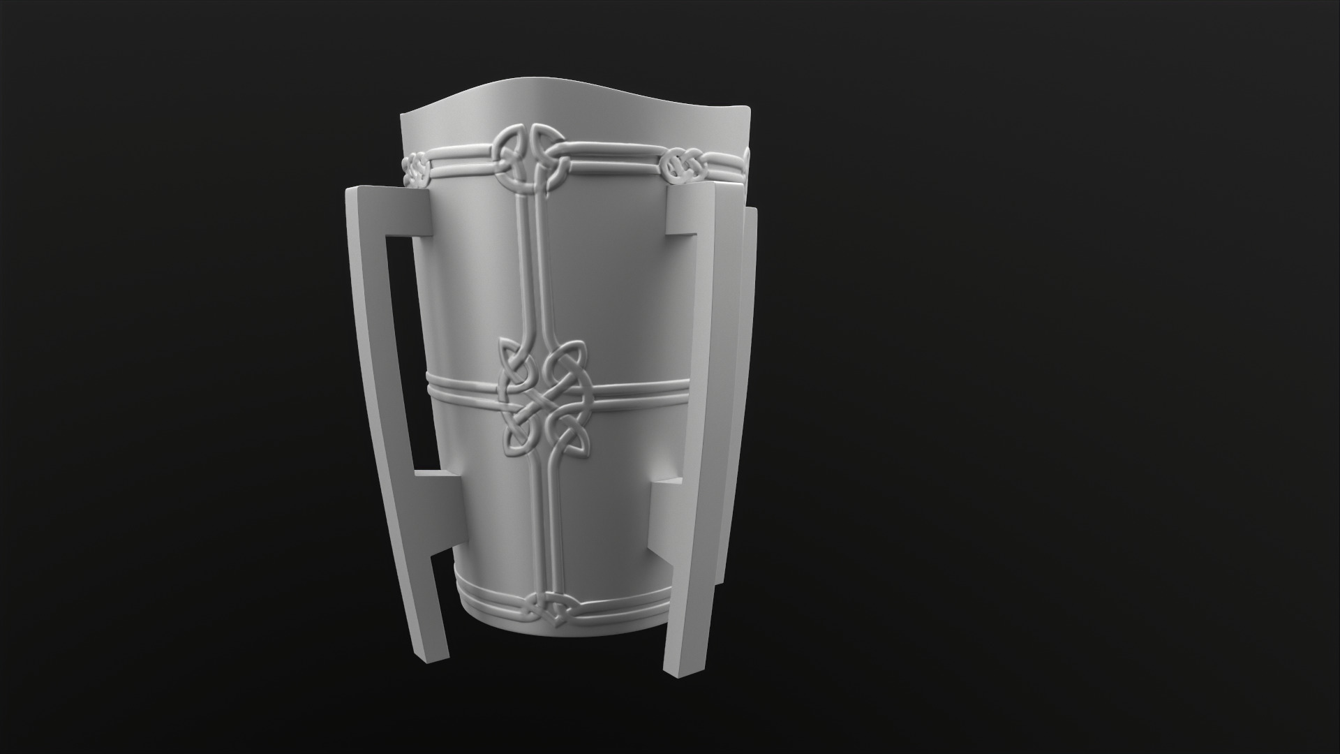 The Liam MacCarthy Cup 3D print model_2