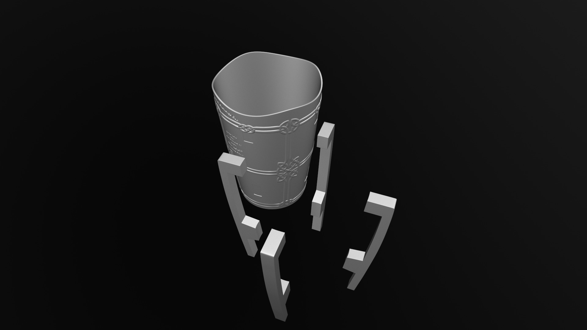 The Liam MacCarthy Cup 3D print model_10