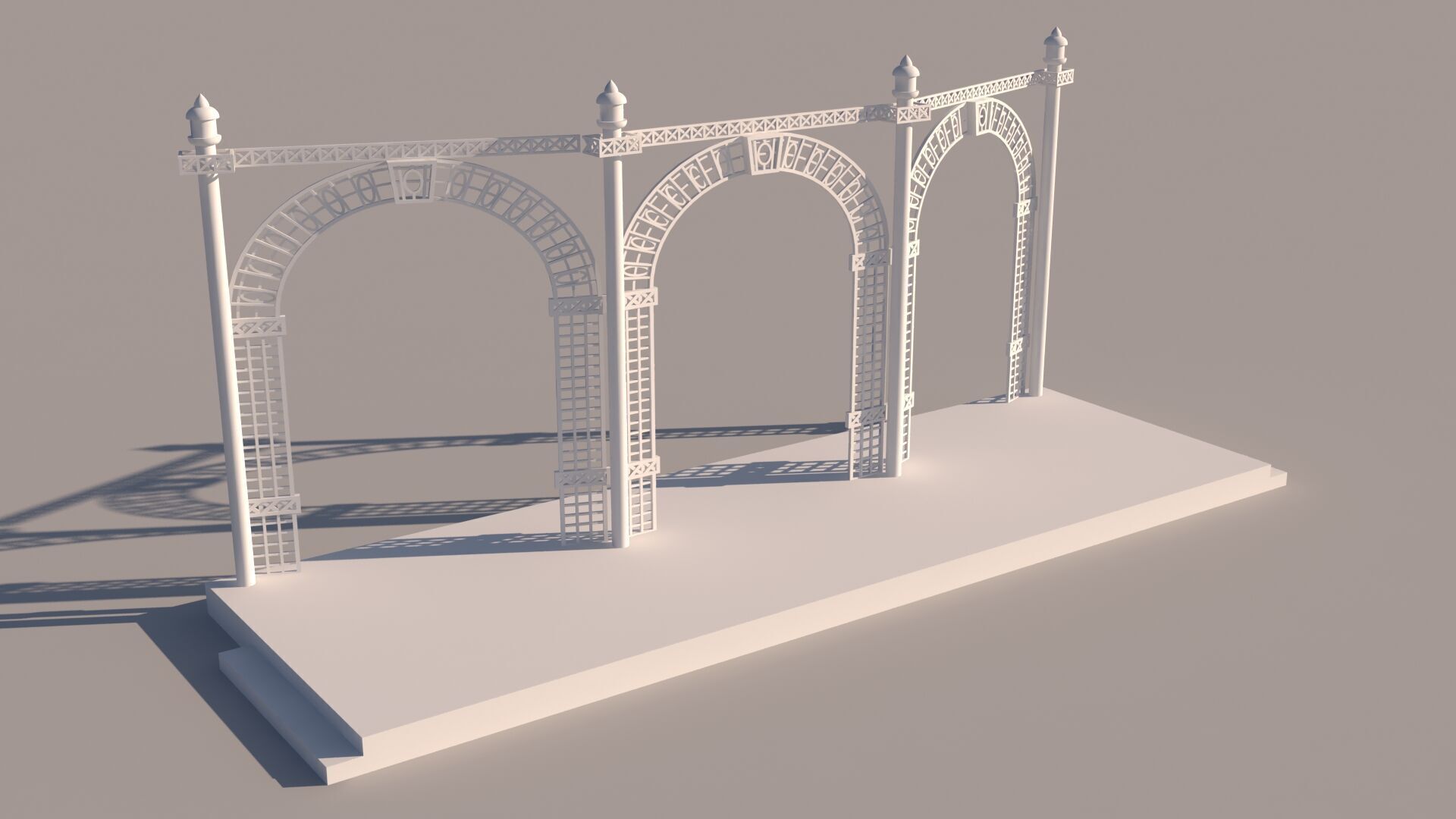 Jali Stage 3D model_5