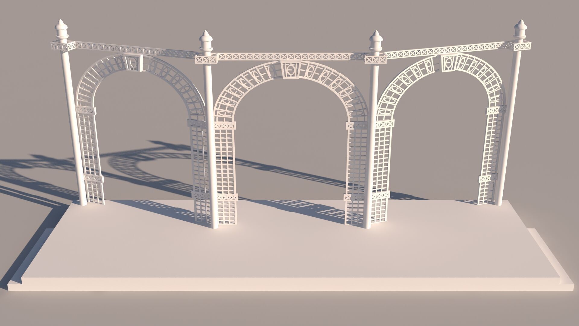 Jali Stage 3D model_7