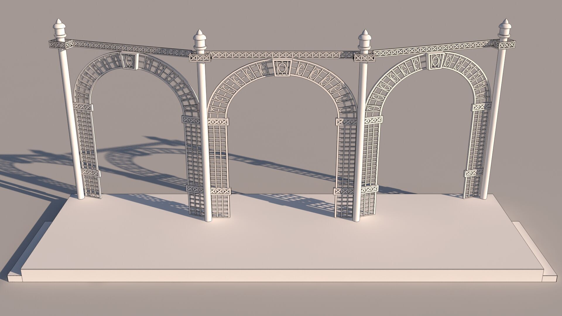 Jali Stage 3D model_3