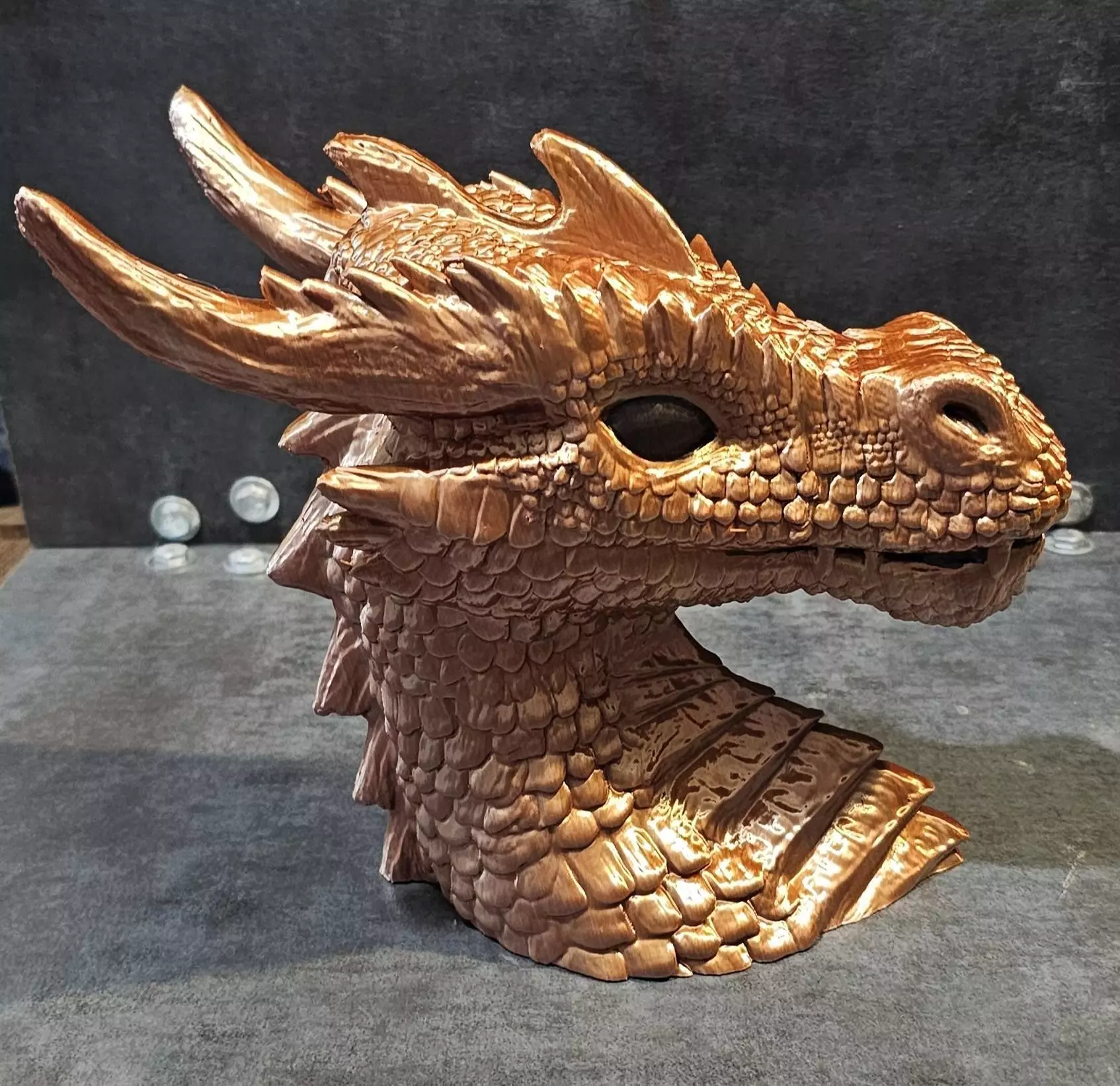 Dragon Headphone Stand  Dragon Headset Stand  Perfect Gamer  3D print model_0