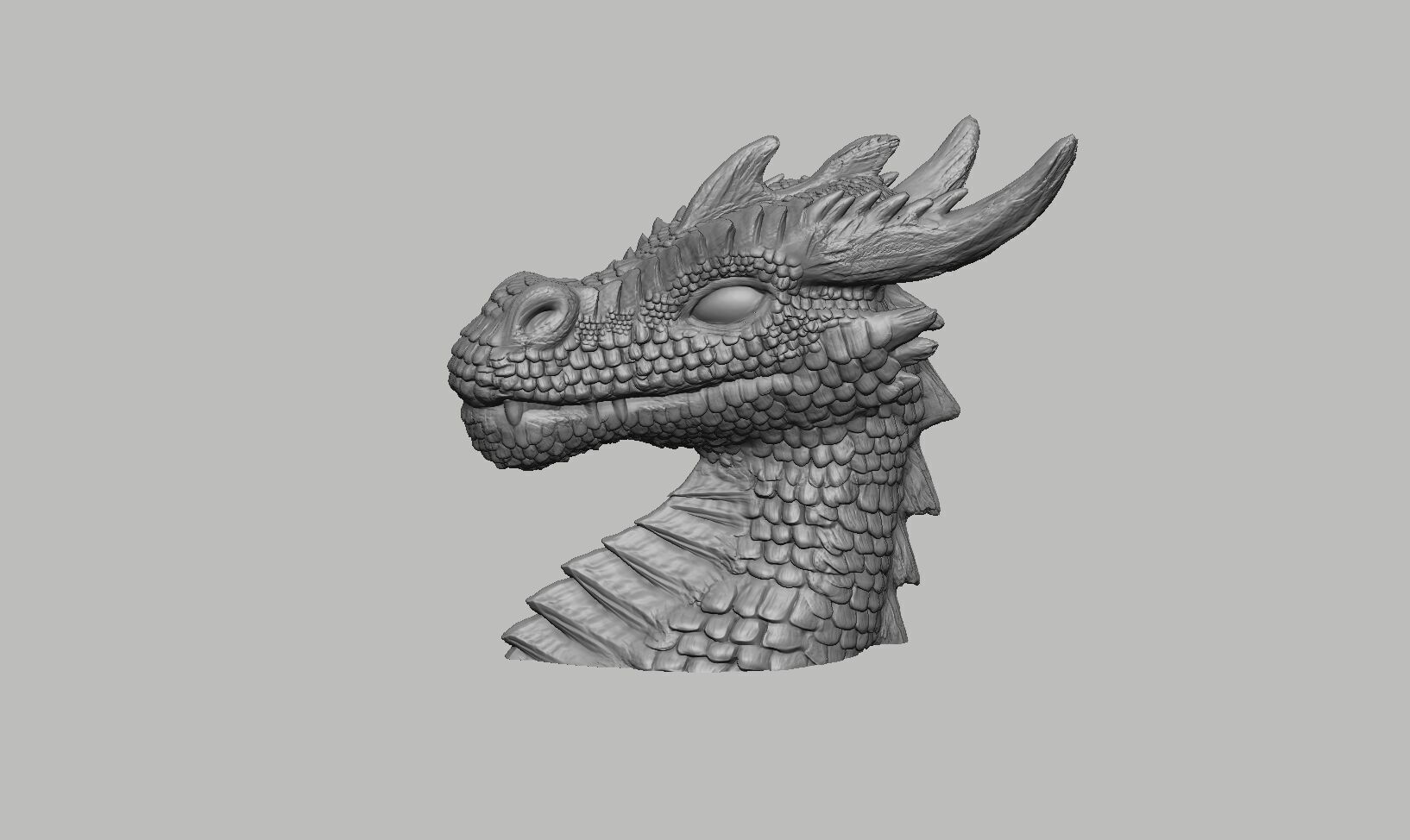 Dragon Headphone Stand  Dragon Headset Stand  Perfect Gamer  3D print model_12