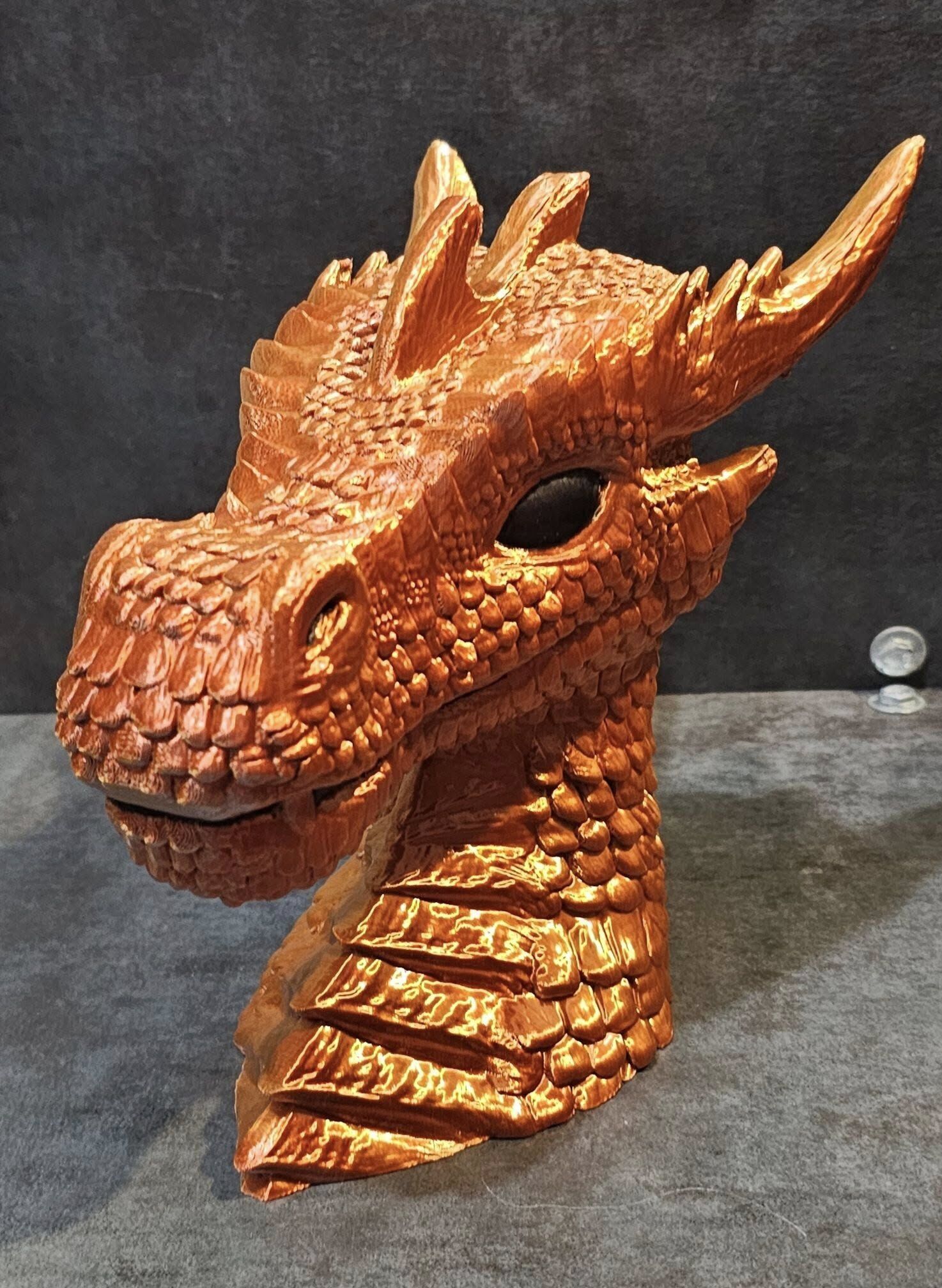 Dragon Headphone Stand  Dragon Headset Stand  Perfect Gamer  3D print model_3