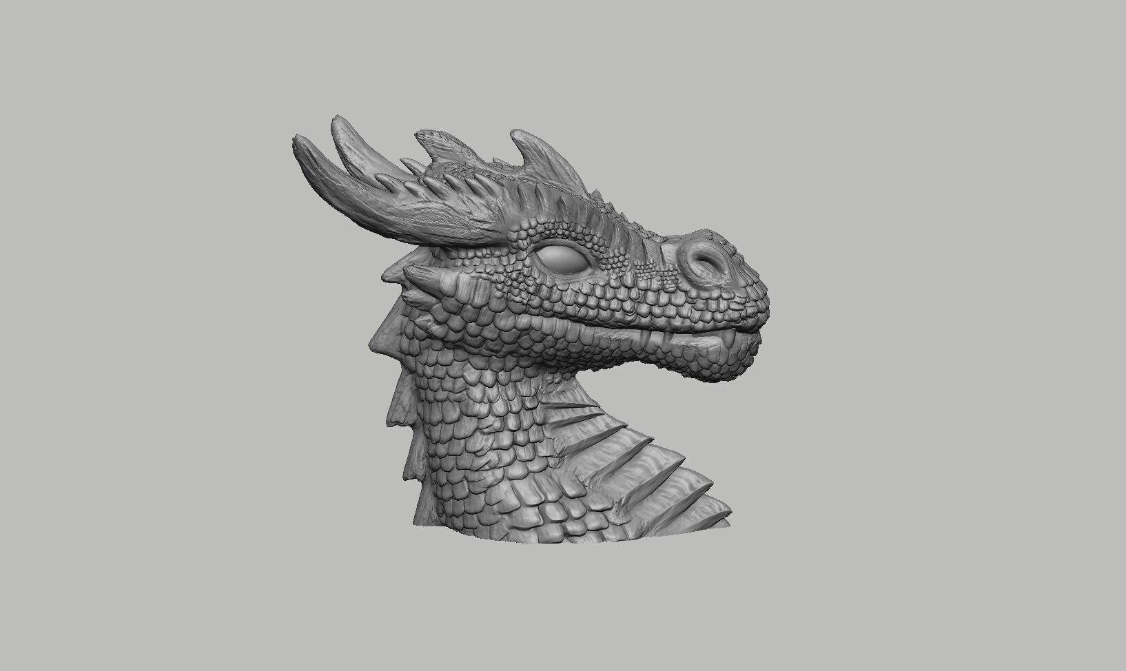 Dragon Headphone Stand  Dragon Headset Stand  Perfect Gamer  3D print model_9