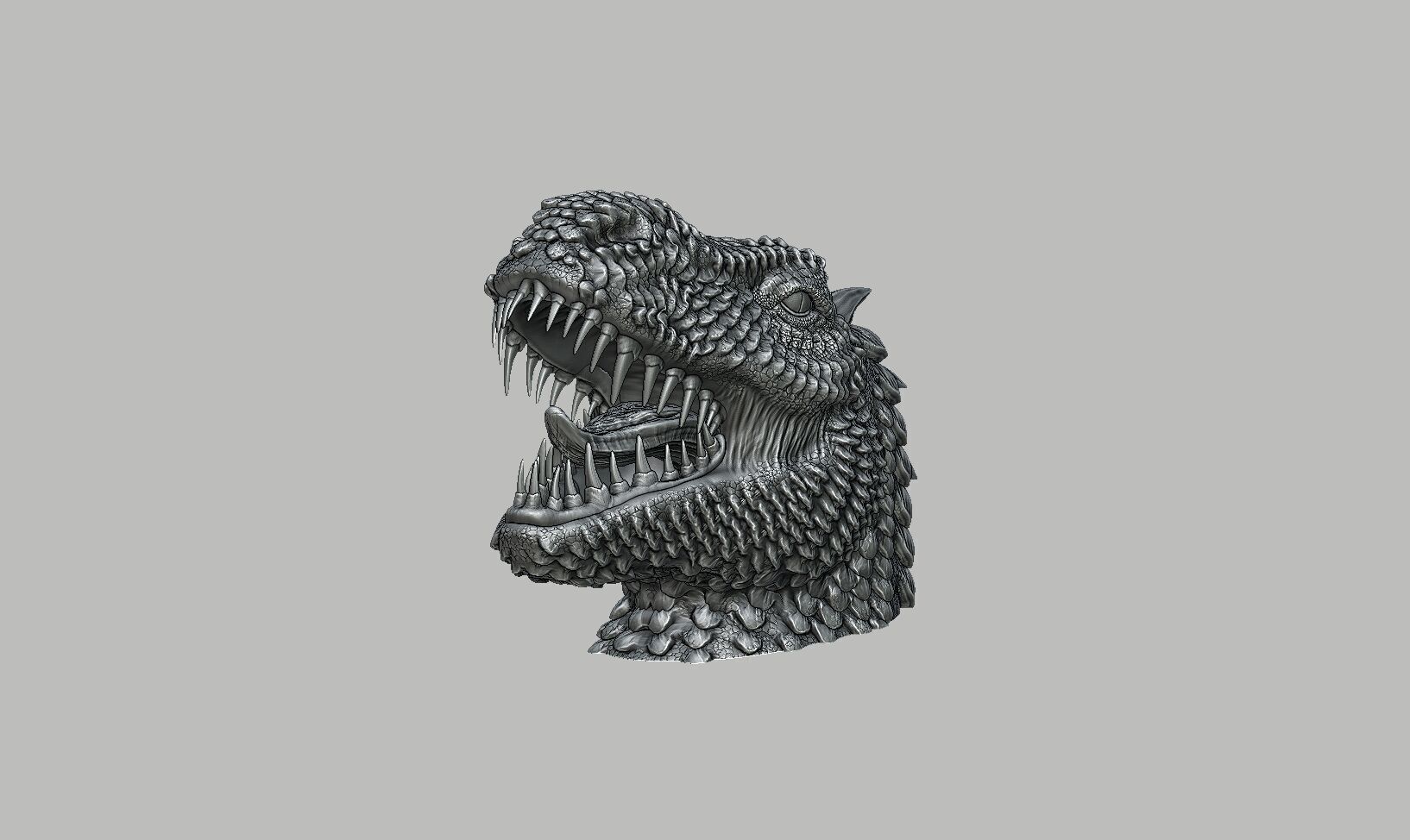 Dragon Headphone Stand Dragon Headset Stand 3D print model_9