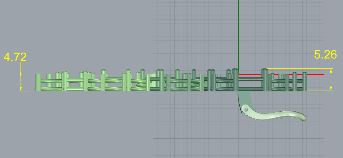 Graff earring 3D print model_3