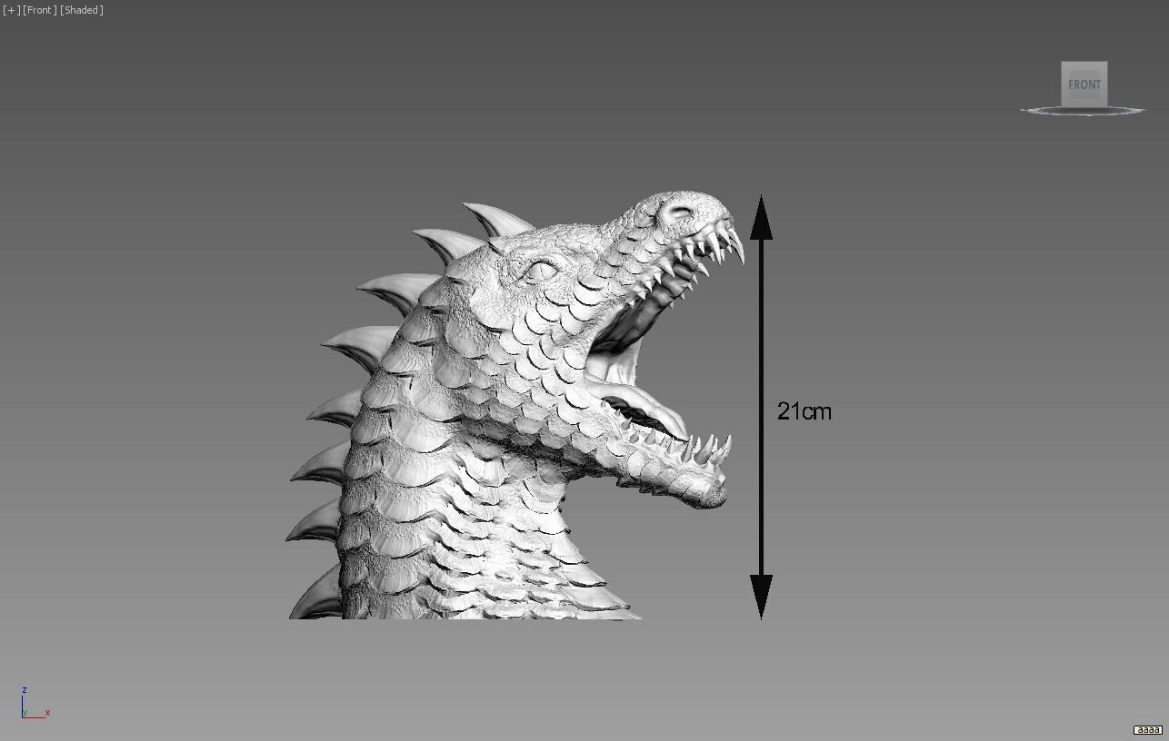 Dragon Headphone Stand  Dragon Headset Stand  3D print model_4