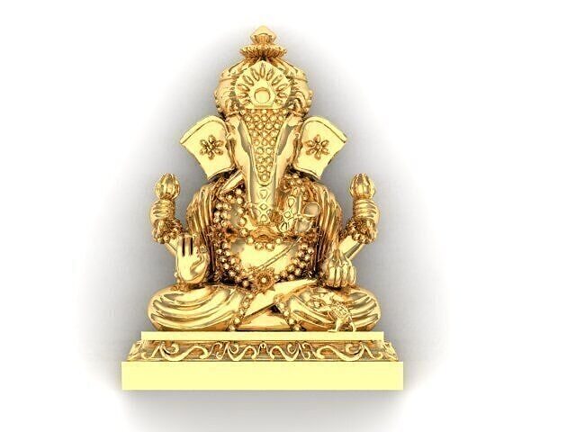 Ganesh ji pendant Free 3D print model