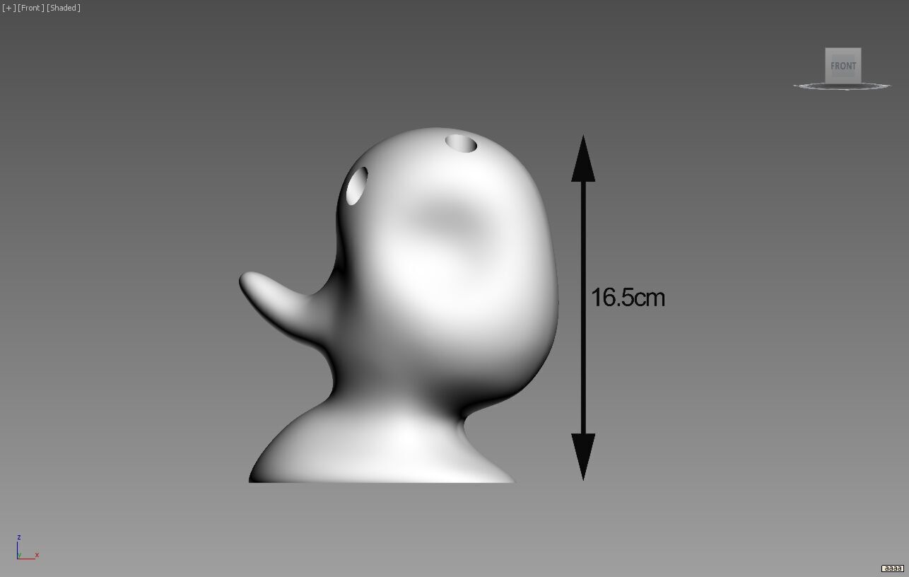 minimal modern pen holder Cyborg pen holder 3D print model_4