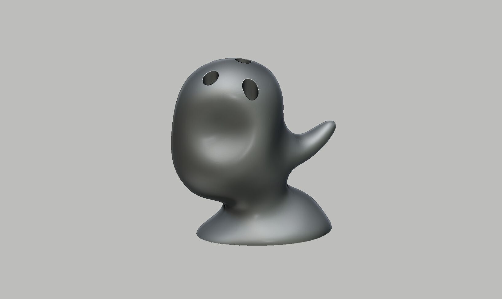 minimal modern pen holder Cyborg pen holder 3D print model_8