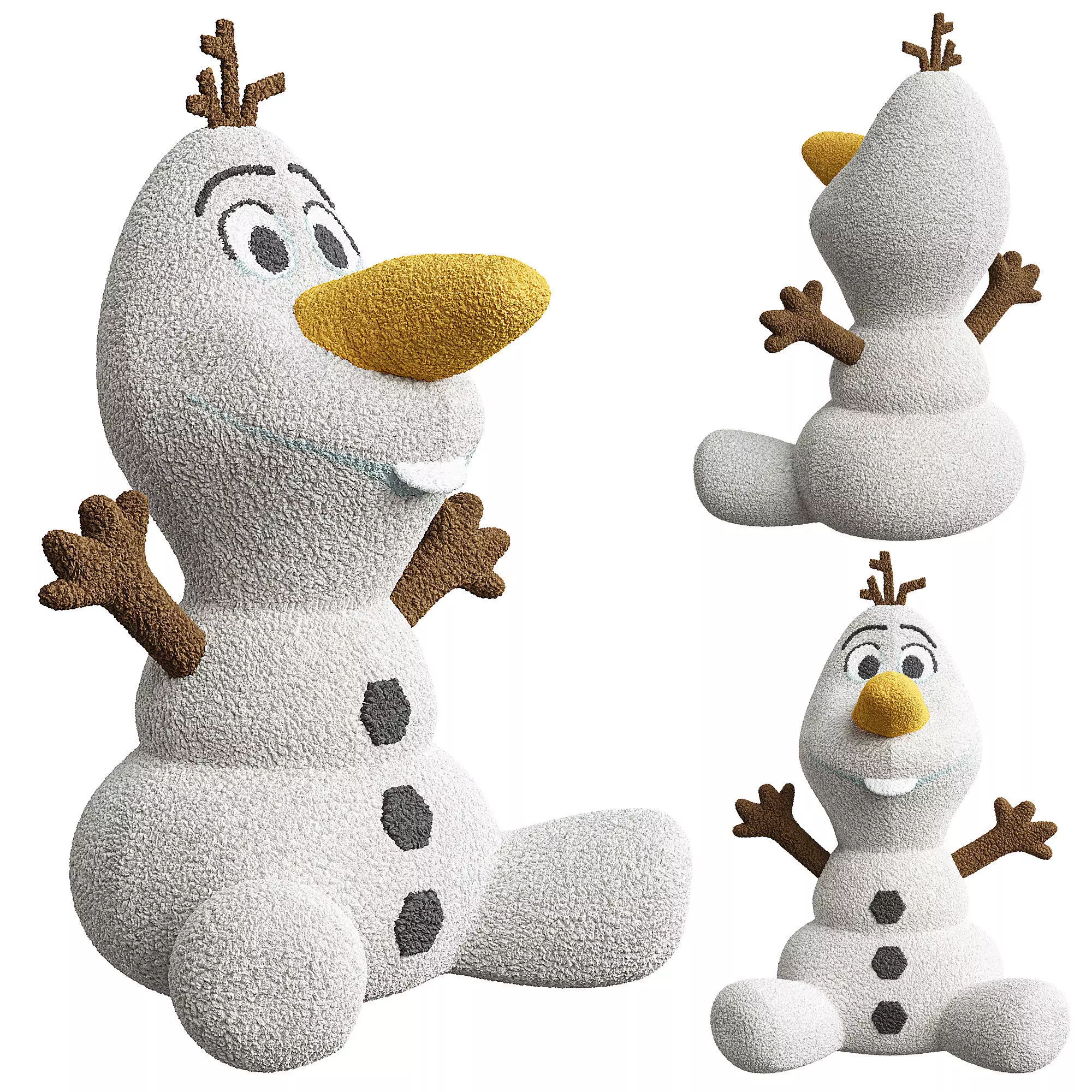 Olaf toy 3D model_0