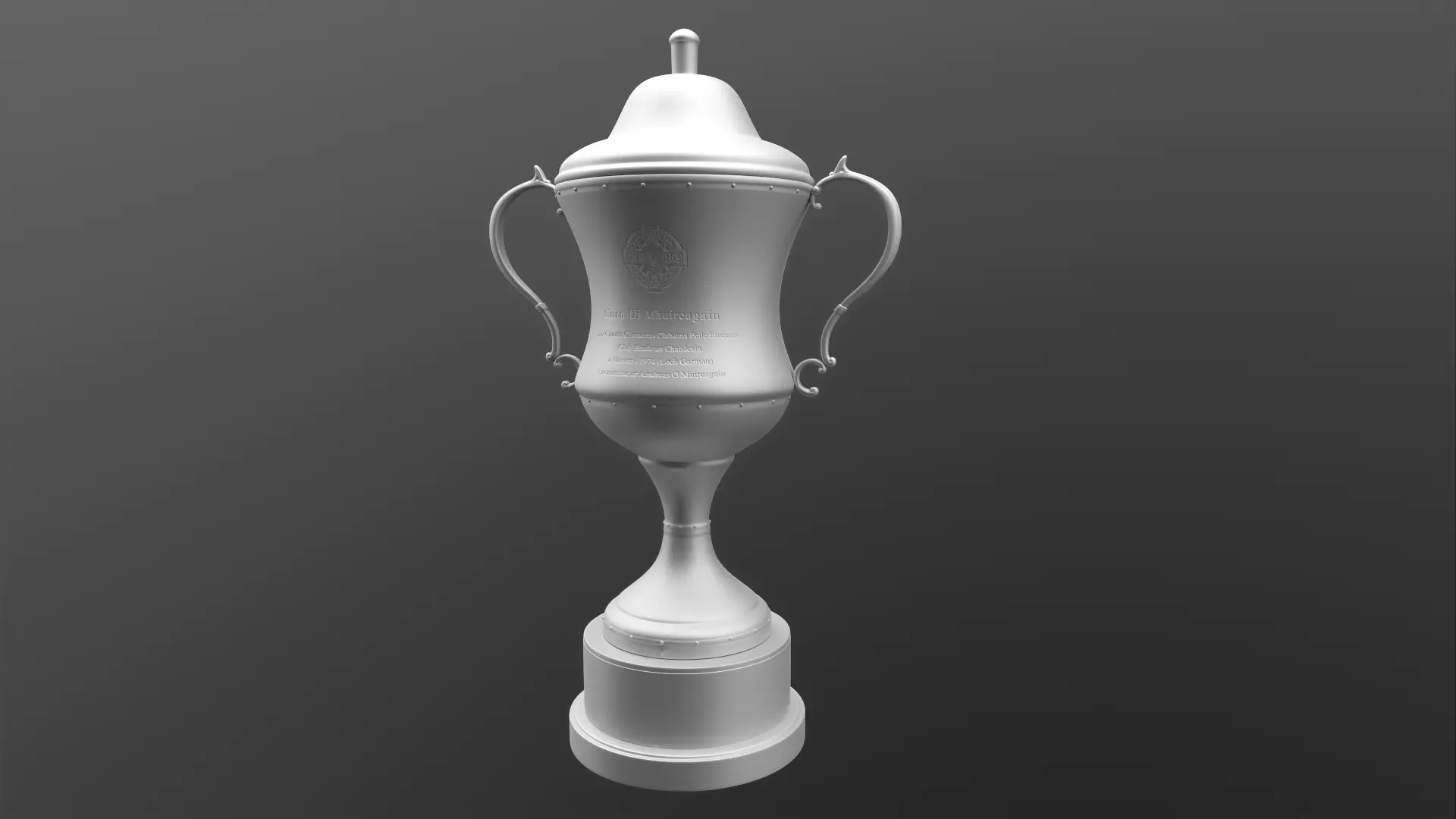 The Andy Merrigan Cup 3D print model_0