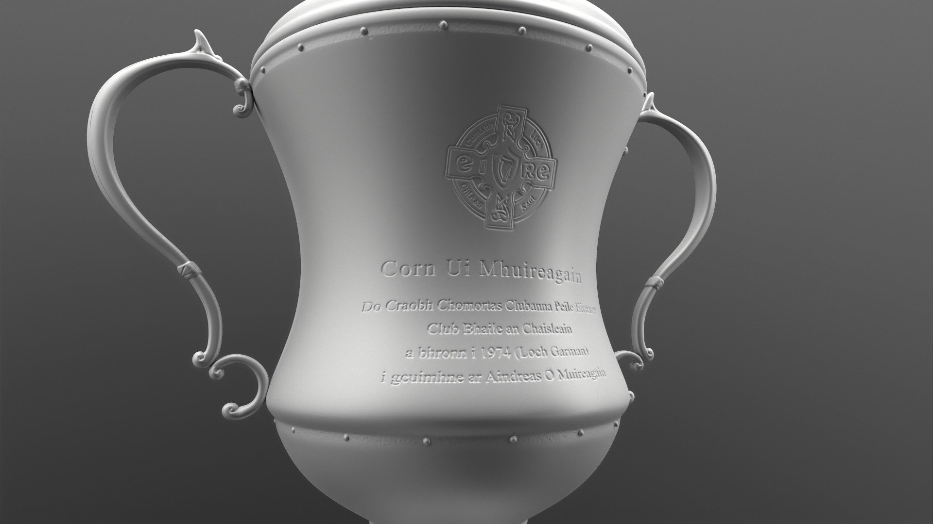 The Andy Merrigan Cup 3D print model_2