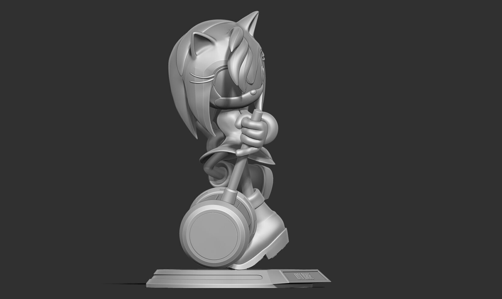 Amy Rose - Sonic the Hedgehog 3D print model_14