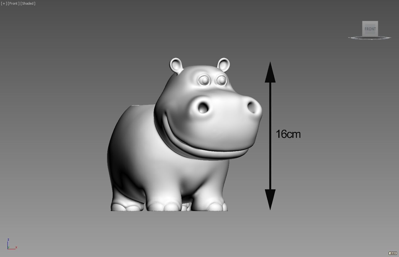 rhinoceros pen holder rhinoceros pen Stand 3D print model_4