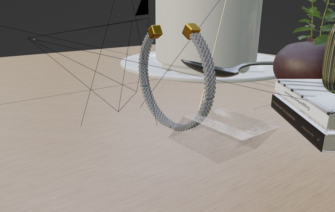 Braided Bracelet 3D model_4