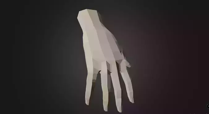 Free Hand  Free low-poly 3D model