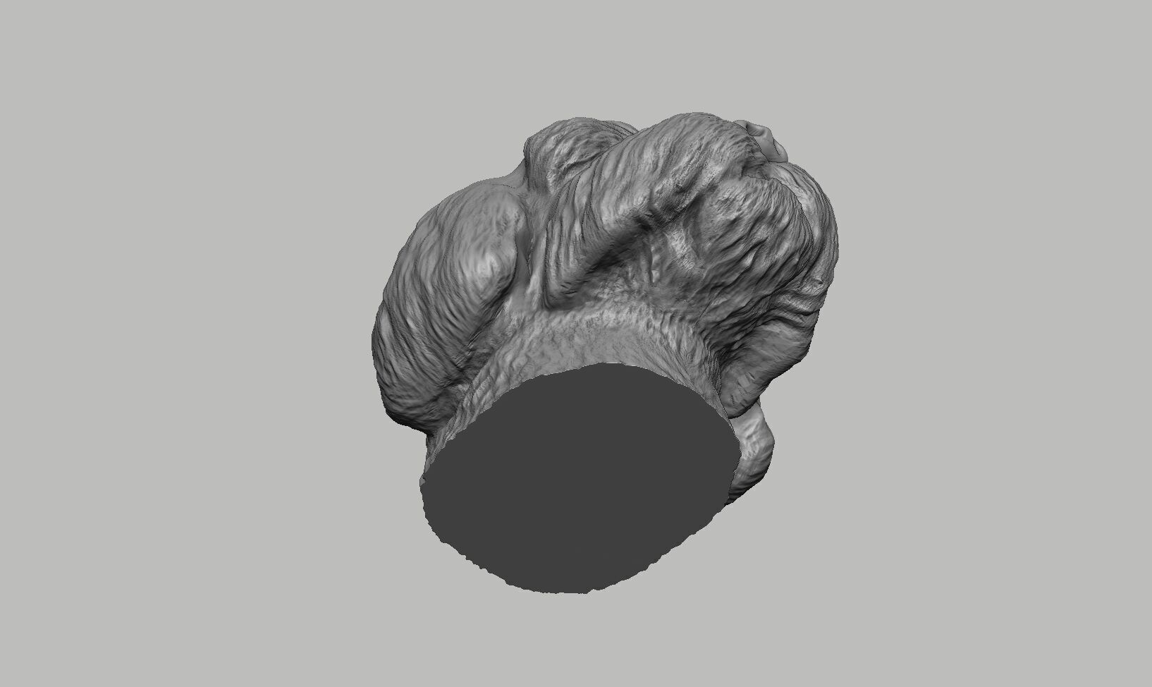 dog head pen holder Cyborg pen holder 3D print model_12