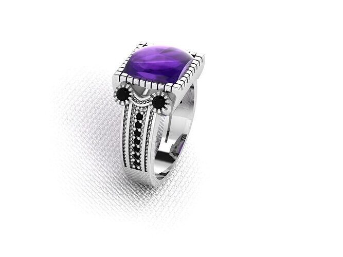Turkish ring 3D print model