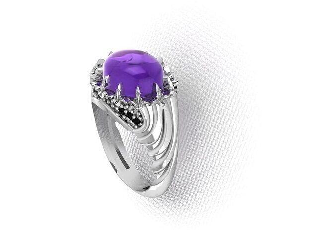 Turkish ring 3D print model
