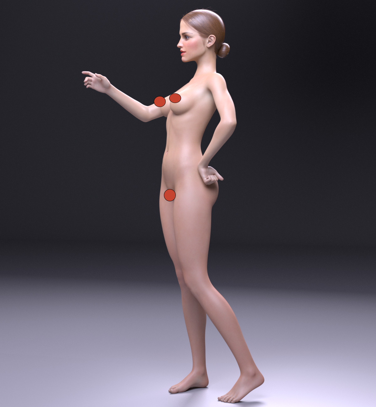 Hermione 3D print model_1