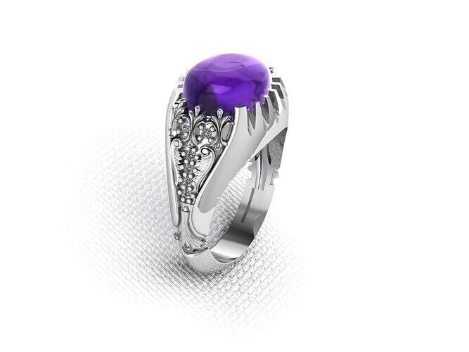 Turkish ring 3D print model