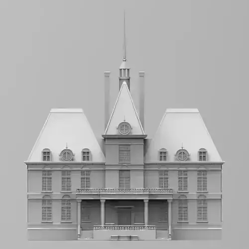 Moulinsart Marlinspike Chateau 3D print model