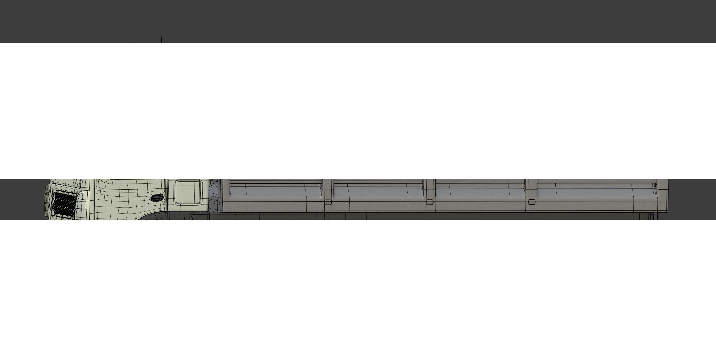 Generic Small Tipping Truck 3D model_5