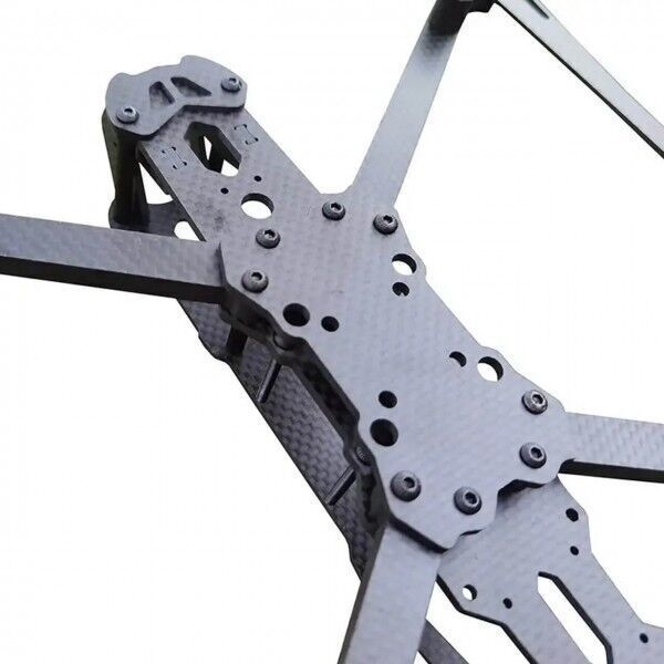 FPV frame Mark4 v2 10inch Low-poly 3D model_2