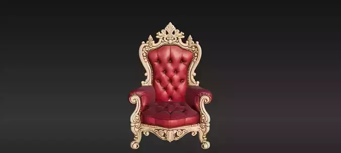 Royal Exquisite and Luxurious Gothic Chair