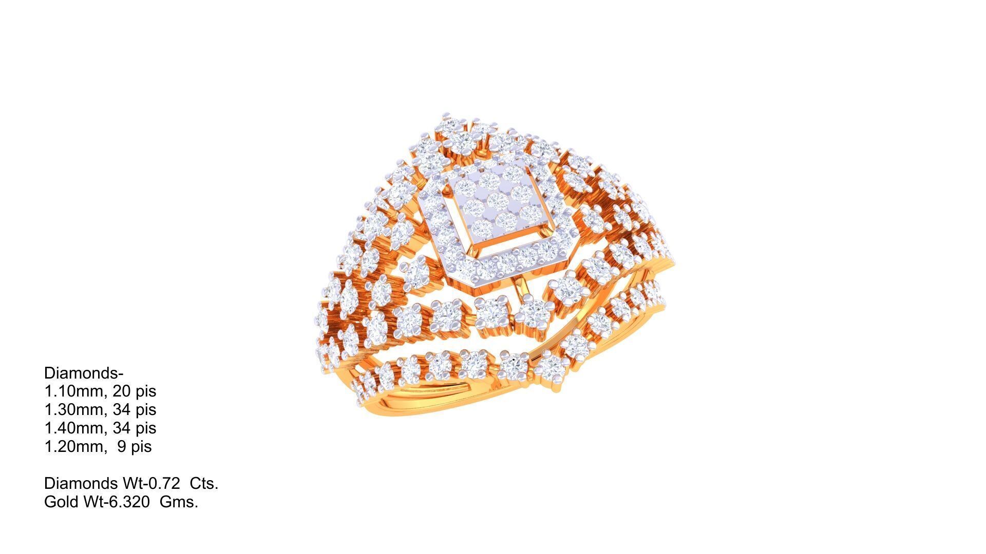 Women Ring MTL 3dm STL OBJ FBX Details 3D print model_4