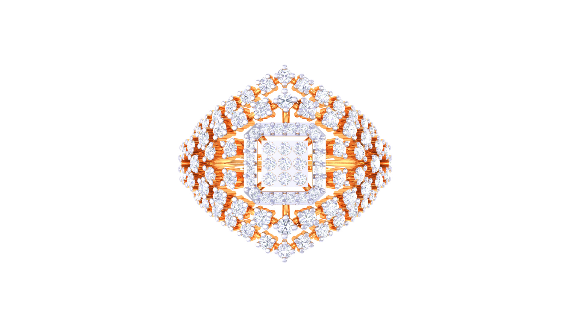 Women Ring MTL 3dm STL OBJ FBX Details 3D print model_2