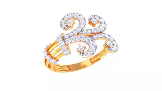 Women Ring MTL 3dm STL OBJ FBX Details