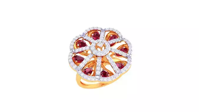 Women Ring MTL 3dm STL OBJ FBX Details