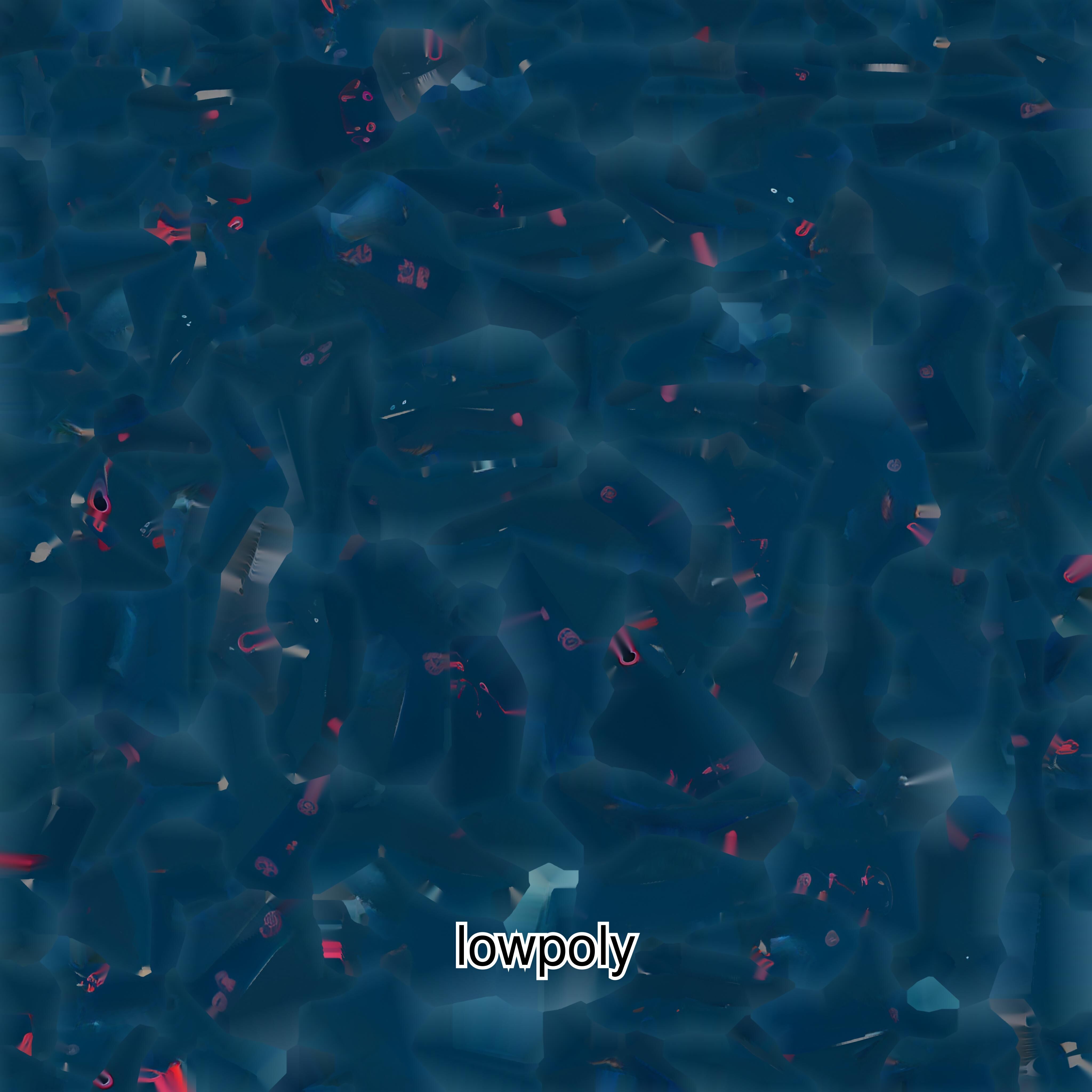 Futuristic Mechanized Spider Robot Design Low-poly 3D model_35