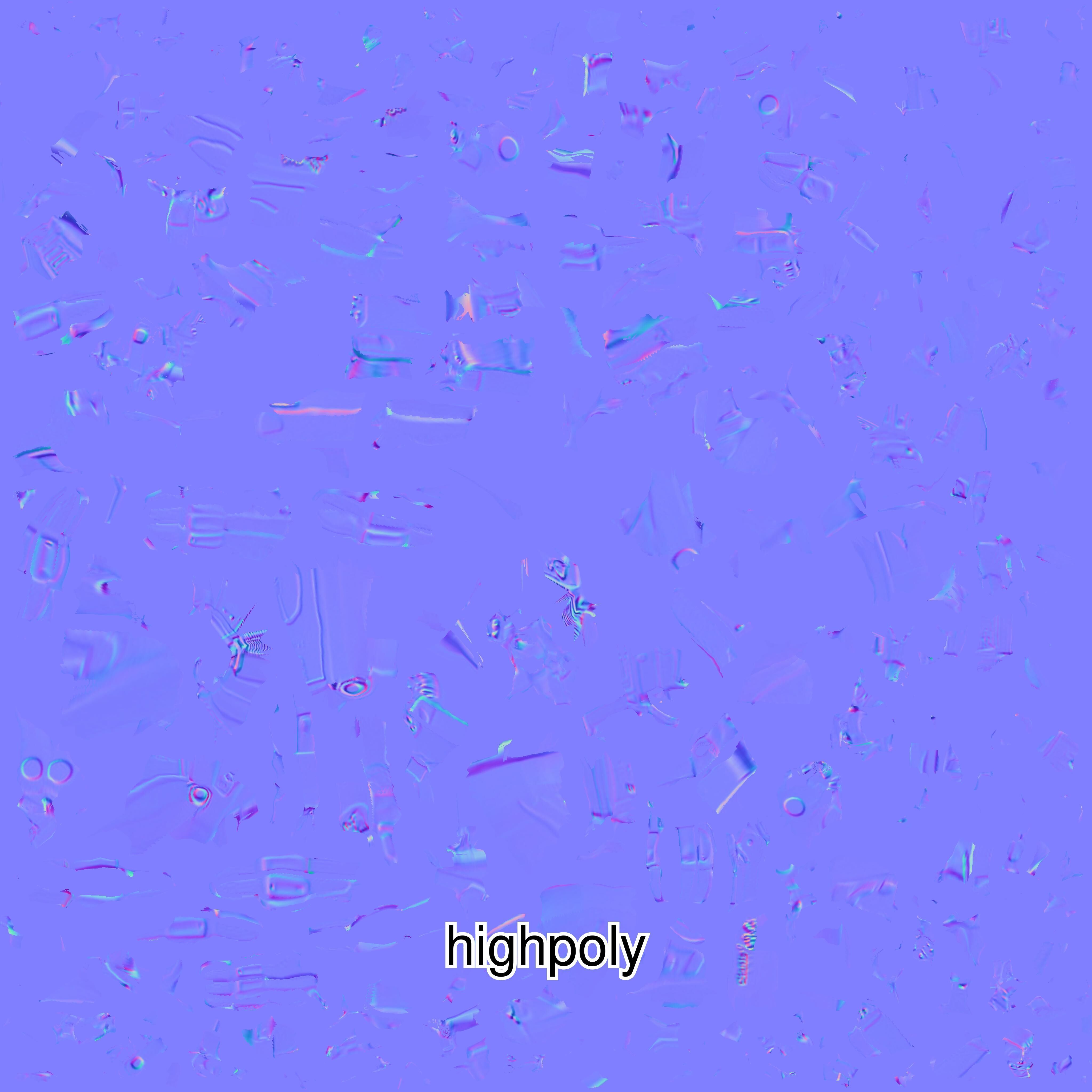 Futuristic Mechanized Spider Robot Design Low-poly 3D model_2