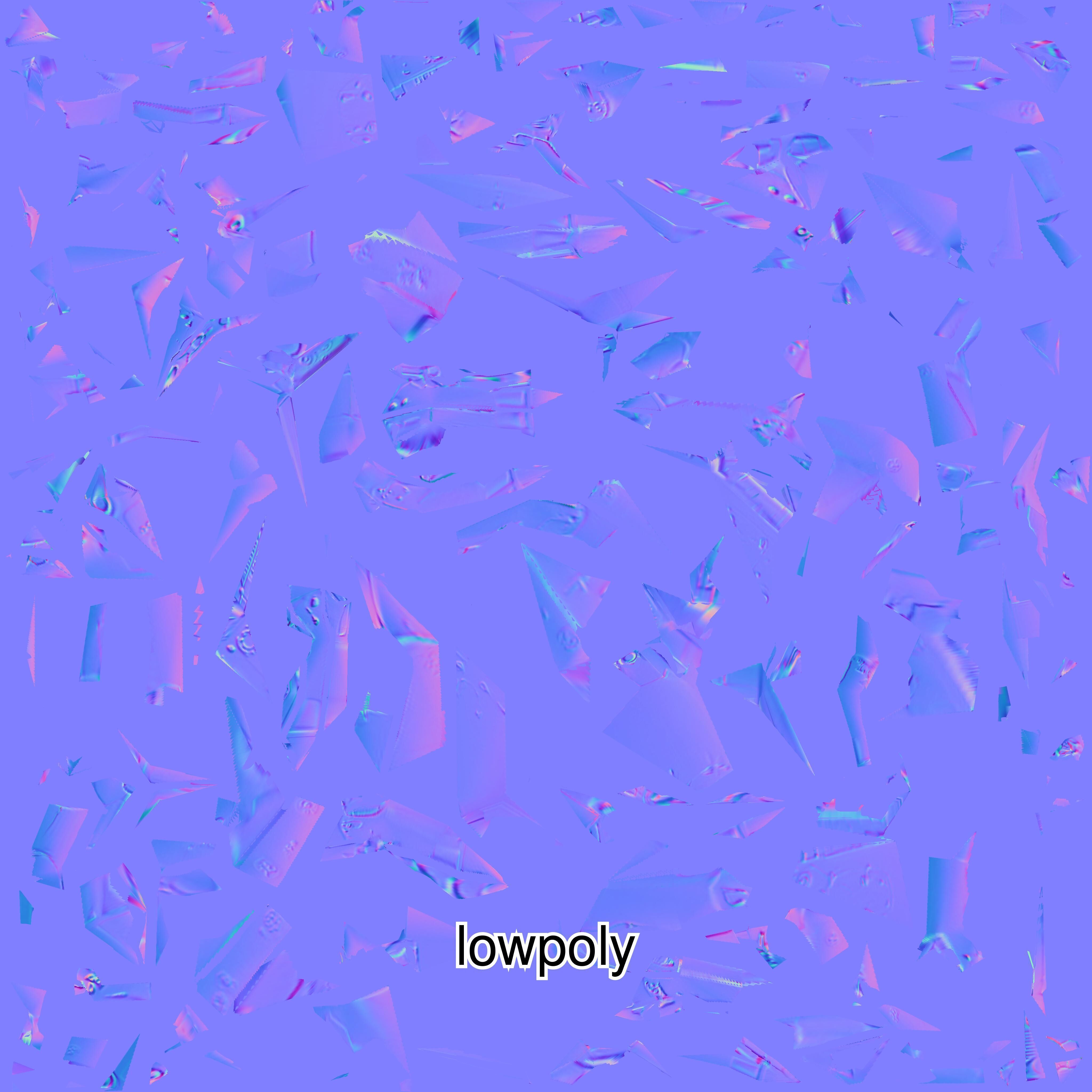 Futuristic Mechanized Spider Robot Design Low-poly 3D model_36